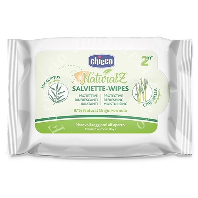 Chicco zanza salviette naturale 20 pezzi