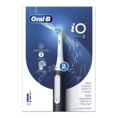 Oralb io3s black spazzolino elettrico