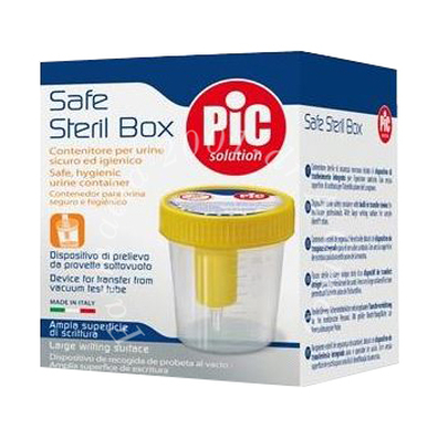 Contenitore pic urina 100 ml prelevamento sottovuoto