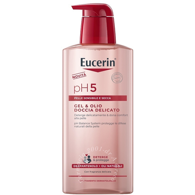 Eucerin gel & olio doccia delicato 400 ml