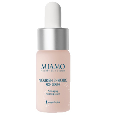 Miamo mini icons miamo longevity plus nourish 3 biotic serum 10 ml