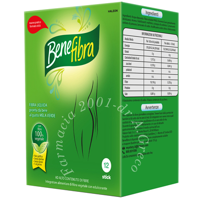 Benefibra liquida 12 stick da 30 ml