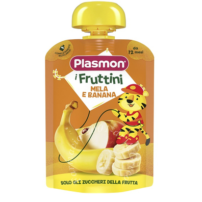 Plasmon omogeneizzato pouch mela banana 130 g