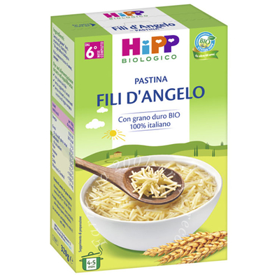 Hipp bio pastina fili d'angelo 320 g