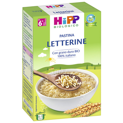 Hipp bio pastina letterine 320 g