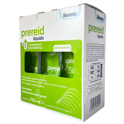 Prereid liquido 3 pezzi da 250 ml humana