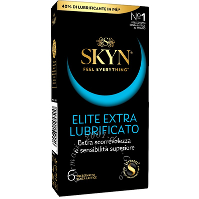 Profilattico skyn elite extra lubrificato 6 pezzi