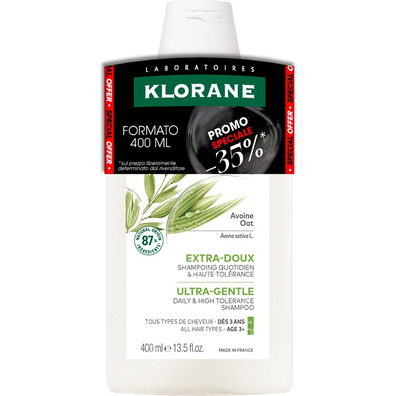 Klorane shampoo latte avena 400 ml black friday
