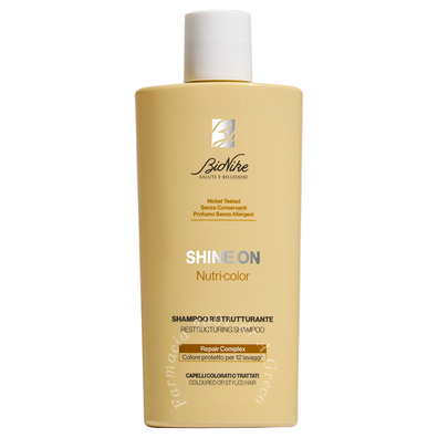 Bionike shine on nutri-color shampoo ristrutturante 200 ml