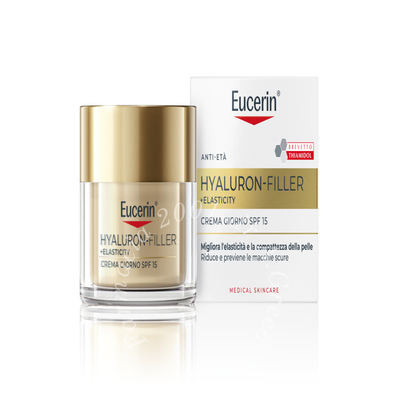 Eucerin hyaluron filler+ elasticity crema giorno spf15 50 ml