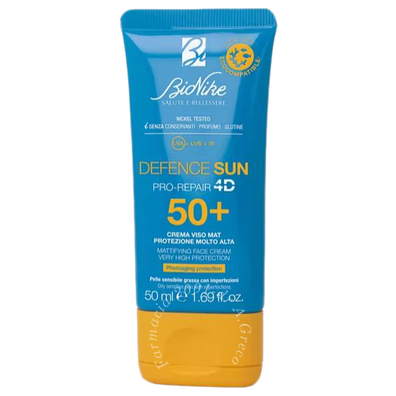 Defence sun 50+ crema viso mat 50 ml