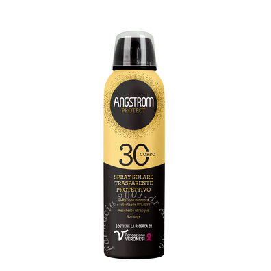 Angstrom spray trasparente limited edition spf30 200 ml 2025