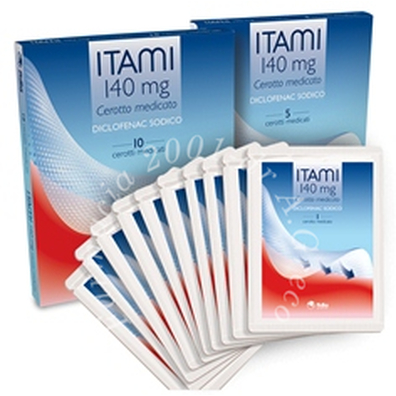 Itami 140 mg cerotto medicato 10 cerotti