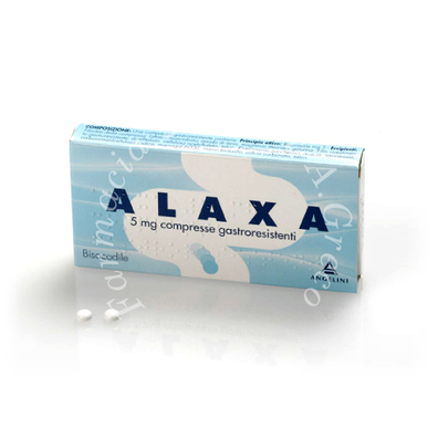 Alaxa 5 mg compresse gastroresistenti 20 compresse