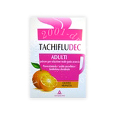 Tachifludec adulti polvere per soluzione orale gusto arancia 10 bustine