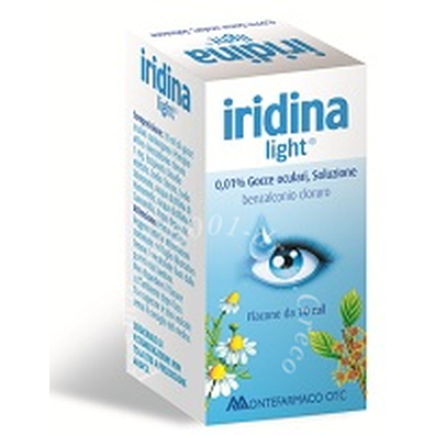 Iridina light 0,1 mg/ml collirio, soluzione 1 flacone 10 ml