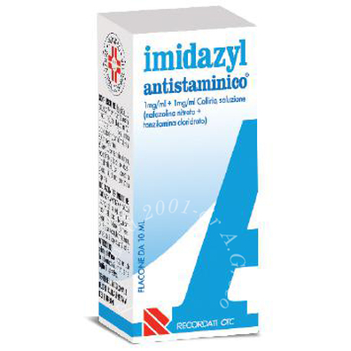 Imidazyl antist 1 mg/ml + 1 mg/ml collirio, soluzione 1 flacone 10 ml