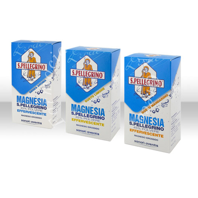 Magnesia s.pell 45% polvere effervescente gusto limone flacone 100 g