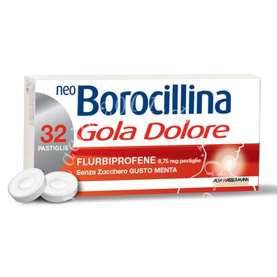 Neoboro golado 8,75 mg pastiglie senza zucchero gusto menta 32 pastiglie