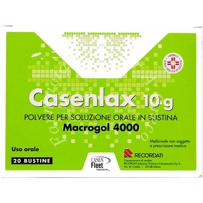 Casenlax 10 g polvere per soluzione orale 20 bustine in pet/al/pe