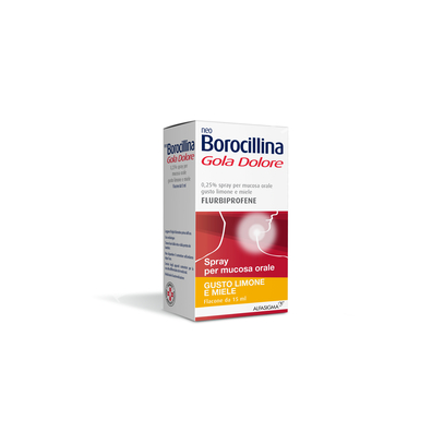Neoboro golado 0,25% spray per mucosa orale 1 flacone 15 ml