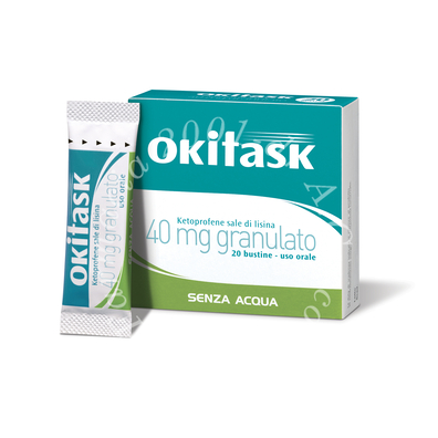 Okitask 40 mg granulato 20 bustine