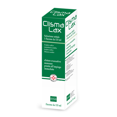 Clismalax soluzione rettale 1 flacone da 133 ml