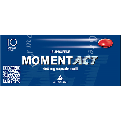 Momentact 400 mg capsule molli 10 capsule