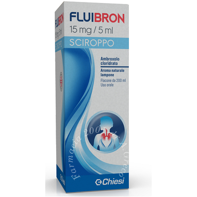 Fluibron 15 mg/5 ml sciroppo flacone 200 ml