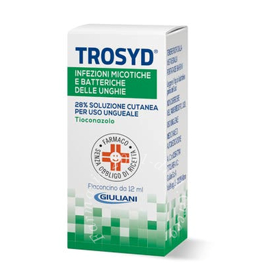 Trosyd 28% soluzione cutanea per uso ungueale flaconcino 12 ml