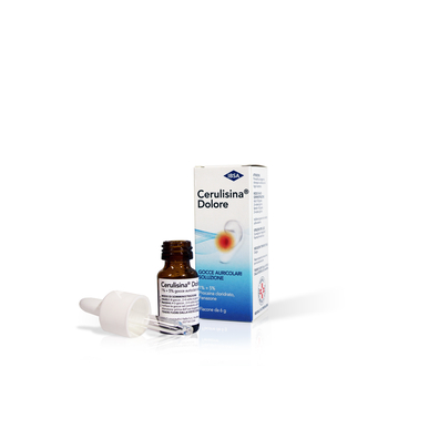 Cerulisina dolore 1% + 5% gocce auricolari, soluzione1 flacone contagocce 10 ml