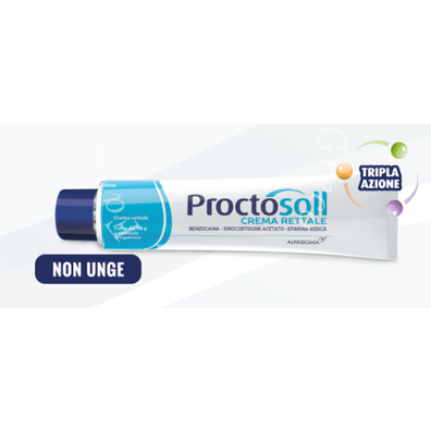 Proctosoll crema rettale tubo da 30 g e cannula erogatrice